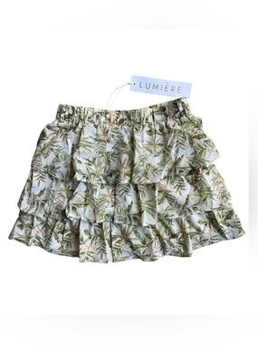 Lumiere Tiered Mini Skirt - Size Medium